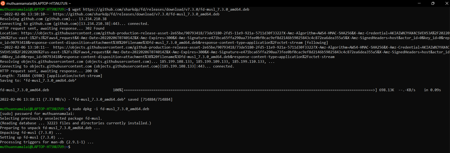 fd - A simple, fast and user-friendly alternative to find