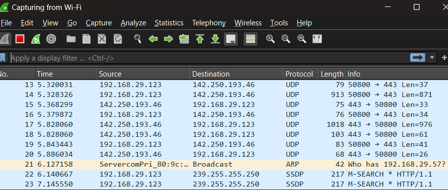 wireshark