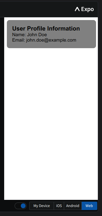 react native card